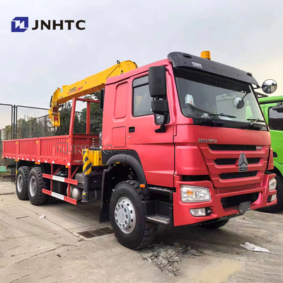 Sinotruk HOWO 6x4 Straight Arm Crane Truck 10 Roda 340hp 10 Ton