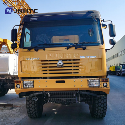 Jenis Bahan Bakar Diesel Sinotruk Howo All Wheel Drive Truk 6x6 380hp Truk Pengeboran