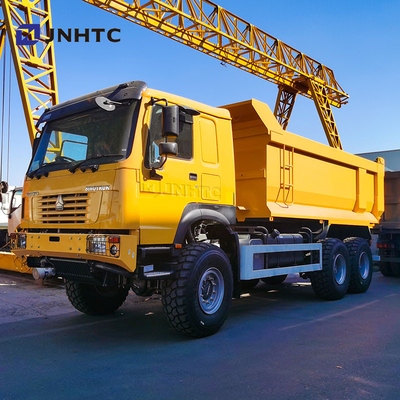 Jenis Bahan Bakar Diesel Sinotruk Howo All Wheel Drive Truk 6x6 380hp Truk Pengeboran