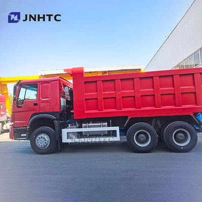 Truk dump berat angkat menengah 6X4 340HP Truk tipper 10 roda penggerak tangan kiri