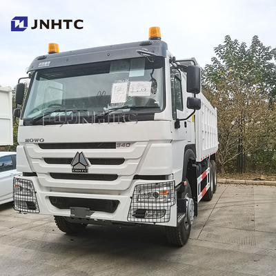 Heavy Duty Howo Tipper Truck 6X4 340HP Dumper 10 Roda Penggerak Tangan Kiri