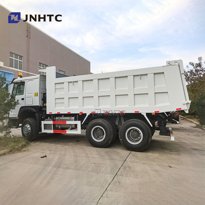 Heavy Duty Howo Tipper Truck 6X4 340HP Dumper 10 Roda Penggerak Tangan Kiri