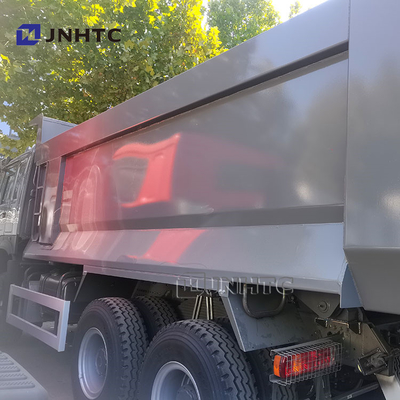 Hand Drive Howo Dump Truck 6X4 380HP Truk Tipper 10 Roda