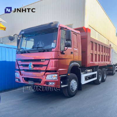 Howo Tipper Truck 6X4 340HP Heavy Duty Dump Truck 10 Roda Penggerak Tangan Kiri