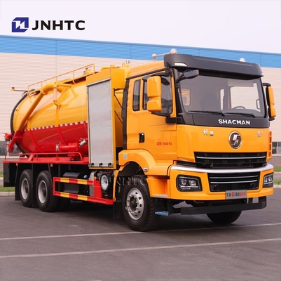 Shacman E3 Suction Tanker Truk 6x4 340HP 400HP Limbah Kotoran Harga yang baik