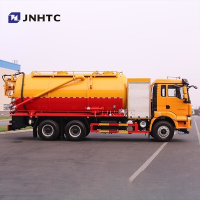 Shacman E3 Suction Tanker Truk 6x4 340HP 400HP Limbah Kotoran Harga yang baik
