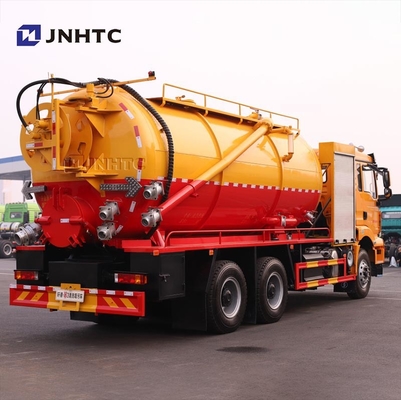 Shacman E3 Suction Tanker Truk 6x4 340HP 400HP Limbah Kotoran Harga yang baik