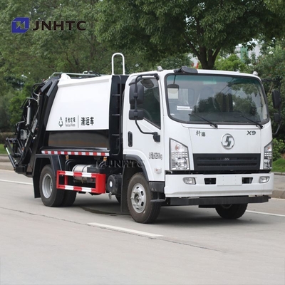 Shacman X9 Truk Pengkompresan Sampah 4X2 160hp 12CBM Truk Sampah Dijual