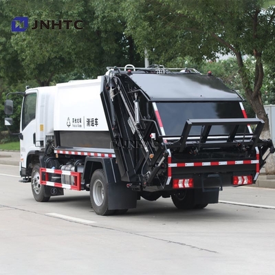 Shacman X9 Truk Pengkompresan Sampah 4X2 160hp 12CBM Truk Sampah Dijual