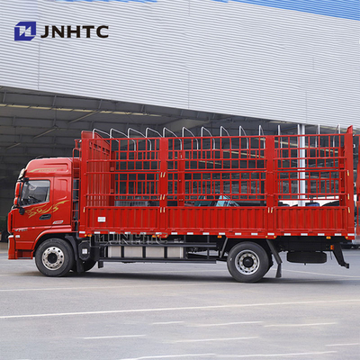 Shacman E6 Single Row Fence Cargo Truck Heavy Duty Truck Harga promosi