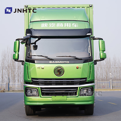 Shacman E6 35ton Cargo Van Truck Made In China Electric Close Mini Untuk Pengiriman