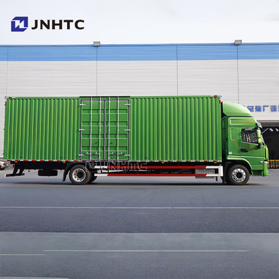 Shacman E6 35ton Cargo Van Truck Made In China Electric Close Mini Untuk Pengiriman