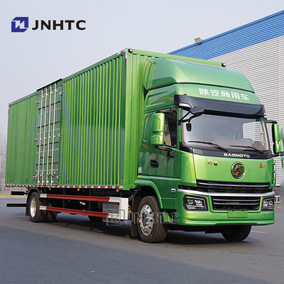 Shacman E6 35ton Cargo Van Truck Made In China Electric Close Mini Untuk Pengiriman