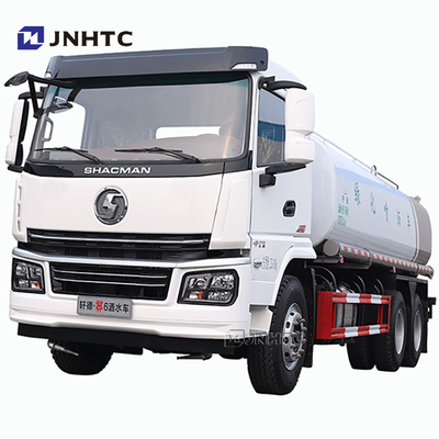 Shacman E6 Sprinkler Bowser Truck Pabrik Harga 14cbm Stainless Steel Tangki Air Air