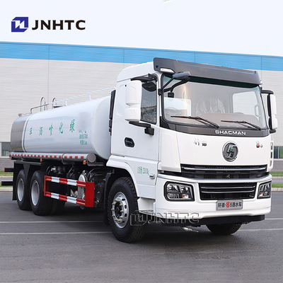 Shacman E6 Sprinkler Bowser Truck Pabrik Harga 14cbm Stainless Steel Tangki Air Air