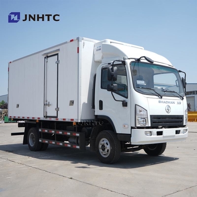 Baru Shacman ringan kulkas Freezer Vaksin Truk 4X2 3-5 Ton 6 Roda Dan Fine