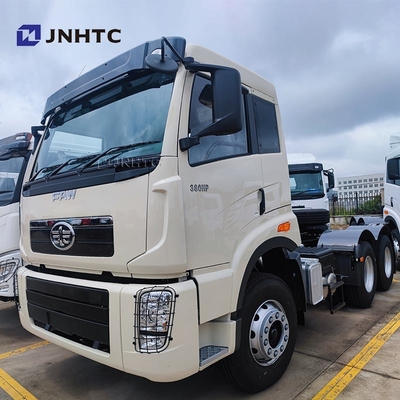 Faw J5P Traktor Truk Euro 2 380hp 10 Roda 6x4 Dengan Double Bunker Harga yang baik
