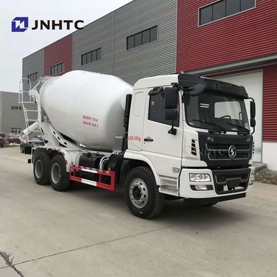 Shacman Beton Mixer Truck 6X4 10 roda X6 LNG CNG Truck-mounted Mixer Agitating