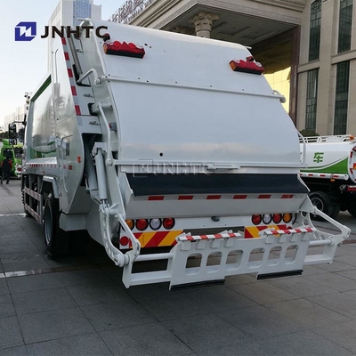 Shacman Sampah Truk kompak X6 4X2 6 Roda Kompaktor Sampah Bin Truk Produk yang baik