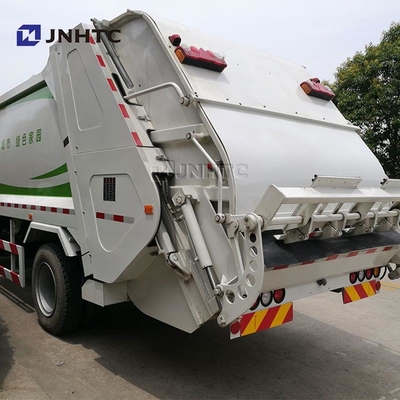 Shacman Sampah Truk kompak X6 4X2 6 Roda Kompaktor Sampah Bin Truk Produk yang baik