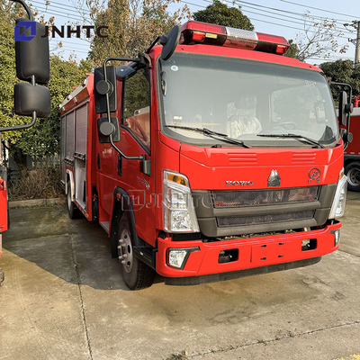 NEW Howo Air Ringan Peralatan Pemadam Kebakaran Truk Pemadam Kebakaran Dijual