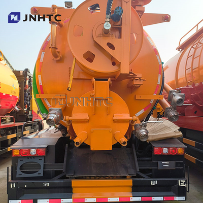 Truk Vacuum Baru Limbah Penyedot Tangki Truk Shancman L3000 4X2 245HP Kualitas Terbaik
