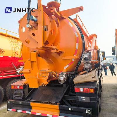 Truk Vacuum Baru Limbah Penyedot Tangki Truk Shancman L3000 4X2 245HP Kualitas Terbaik