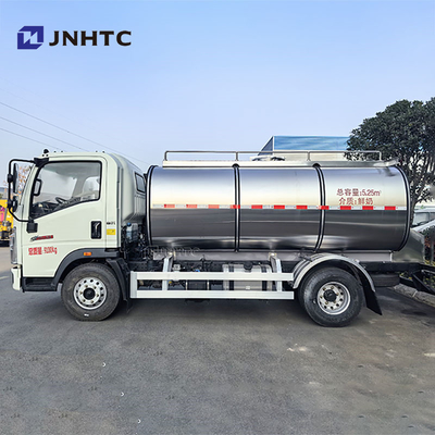 Harga pabrik 5 Cbms truk tangki air untuk transportasi susu segar
