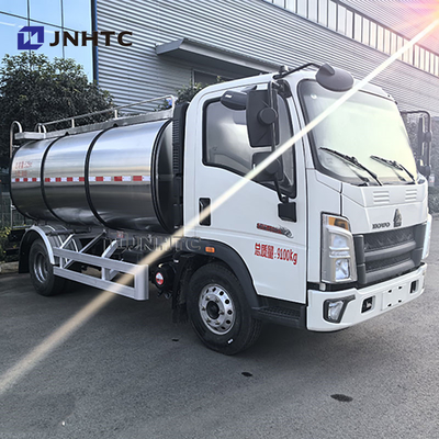 Harga pabrik 5 Cbms truk tangki air untuk transportasi susu segar
