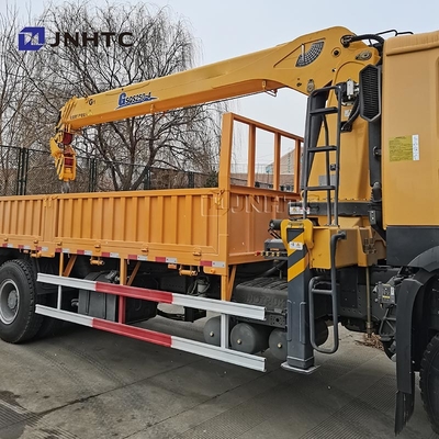 Howo Straight Arm Cargo Dengan Truk Crane 6x4 10 Roda 380hp 10T Harga yang baik