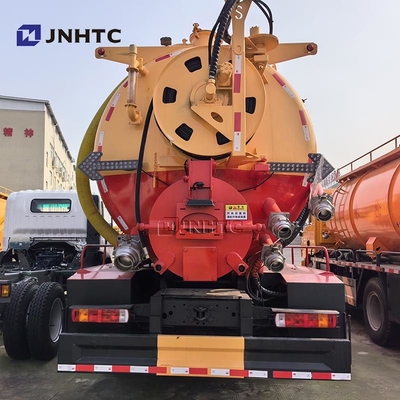 Howo TX kendaraan sedot limbah truk pompa limbah baru 16m3 6X4 10 roda 350HP