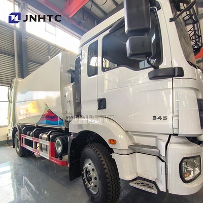 Shacman Truk Sampah Compacted H3000 345HP 4X2 6 Roda Compactor Truk Bak Sampah