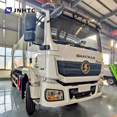 Shacman Truk Sampah Compacted H3000 345HP 4X2 6 Roda Compactor Truk Bak Sampah