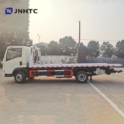 Howo Flatbed Light Duty Wrecker Tow Truck 4X2 3-5 Ton Dengan Harga Murah Untuk Dijual