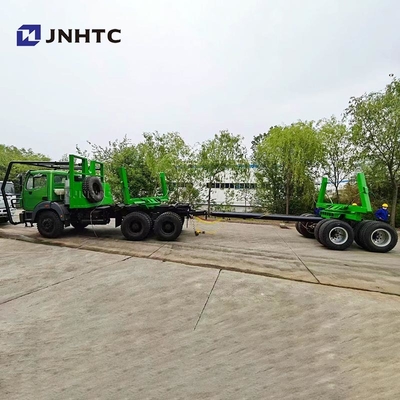 BEIBEN Chassis Log Truck Kayu Kayu Transport Frame Truck 6X6 4X4 All Wheel Drive