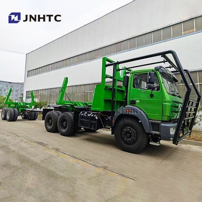 BEIBEN Chassis Log Truck Kayu Kayu Transport Frame Truck 6X6 4X4 All Wheel Drive