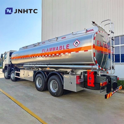 Sinotruk HOWO Tangki bahan bakar truk 8X4 400HP 28000L 35000L 30000lL Kualitas tinggi