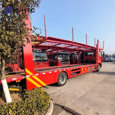 China National Hohan Flatbed Cargo Truck Trailer Transport Truck 4X2 20 kaki Dijual