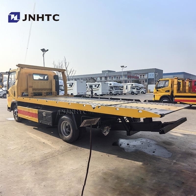 Howo Flatbed Wrecker 4 * 2 3ton 5 ton 160HP Jalan pemulihan Wrecker Truk Harga yang baik