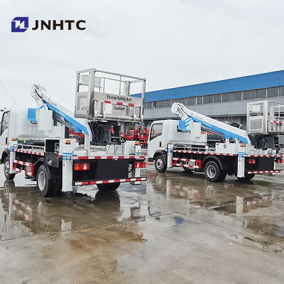 Howo 4x2 Bucket Truck Platform Kerja Udara Truck Mounted Operasi Ketinggian Tinggi Truck Untuk pemeliharaan lampu jalanan