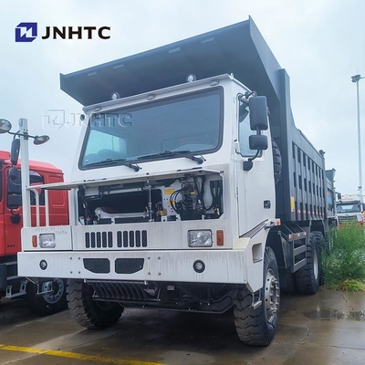 Truk Pengeboran Howo Baru Tipper 10 Roda 50ton Dengan Pengemudi Kanan Truk Tipper