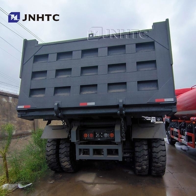 Truk Pengeboran Howo Baru Tipper 10 Roda 50ton Dengan Pengemudi Kanan Truk Tipper