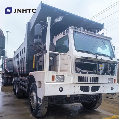 Truk Pengeboran Howo Baru Tipper 10 Roda 50ton Dengan Pengemudi Kanan Truk Tipper
