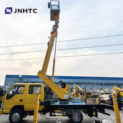 Kondisi terbaik Cahaya 14m Telescopic Boom Air Ladder Kendaraan Kerja Udara