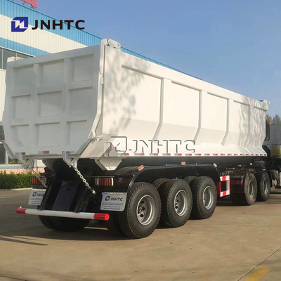 Kualitas Terbaik Tiga Axle 3 Axles Heavy Duty Semi Trailer 40CBM Dump Tipper Untuk Dijual
