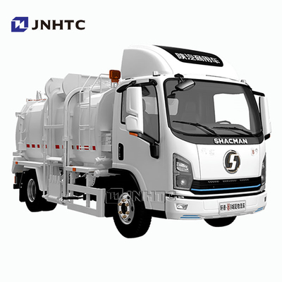 Shacman E9 Truk Sampah 8ton Dapur Makanan Sampah Truk Sampah Dijual