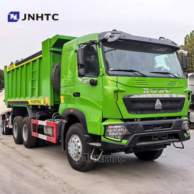 Sinotruk Howo T7S 6x4 Dump Truck 380HP 10 Wheeler 20 Cubic Tipper Trucks Harga terbaik
