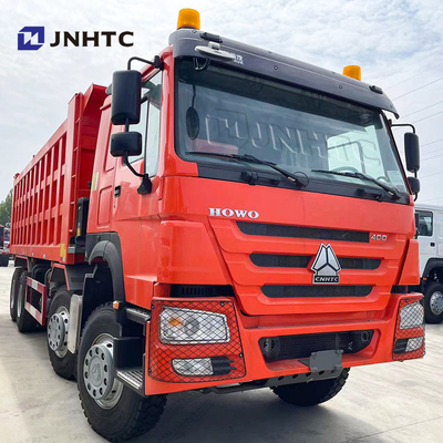 Sinotruk Howo Dump Truck 400HP 12 Wheeler 20 Truk Tipper Kubik Untuk Pekerjaan Konstruksi