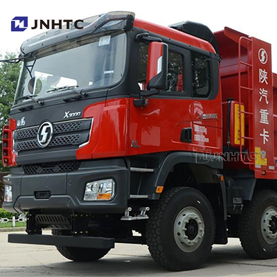 Shacman X3000 8X4 30tons Truk sampah Harga rendah Pengangkutan bahan bangunan
