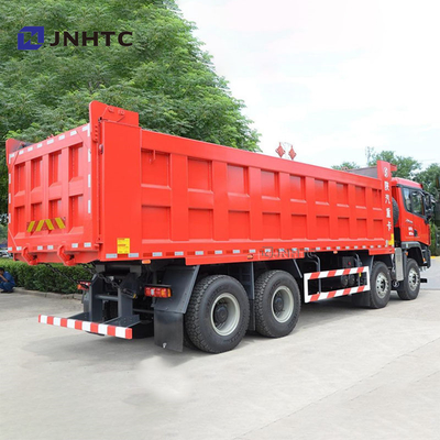 Shacman X3000 8X4 30tons Truk sampah Harga rendah Pengangkutan bahan bangunan